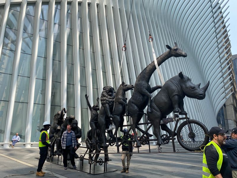 A Wild Life for Wildlife at the World Trade Center