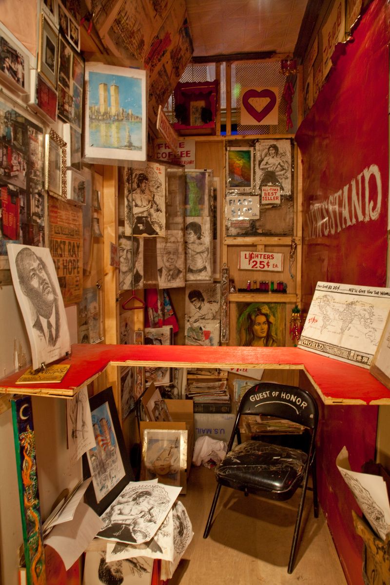 Inside the Petrella's Point NYC newsstand