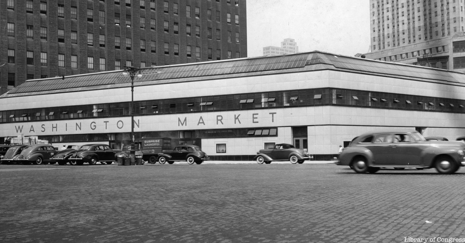 Exterior of the New Washington Market