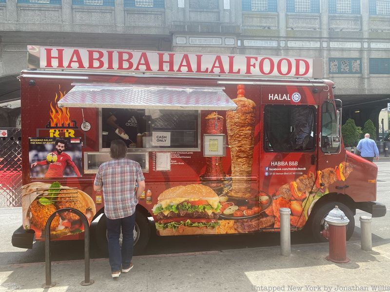 Habiba Halal food truck in Queens