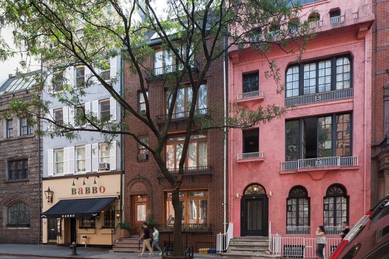 Lorraine Hansberry's former residence that you could see on the walking tour