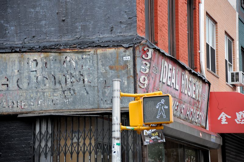 Lower East side ghost sign