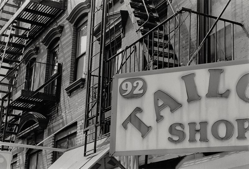 Lower East Side tailor sign