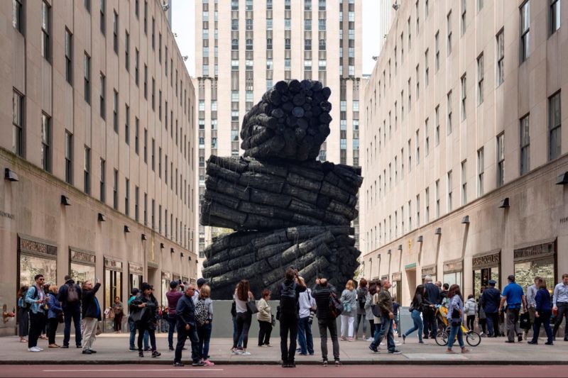 Origin, Emergence, Return at Rockefeller Center