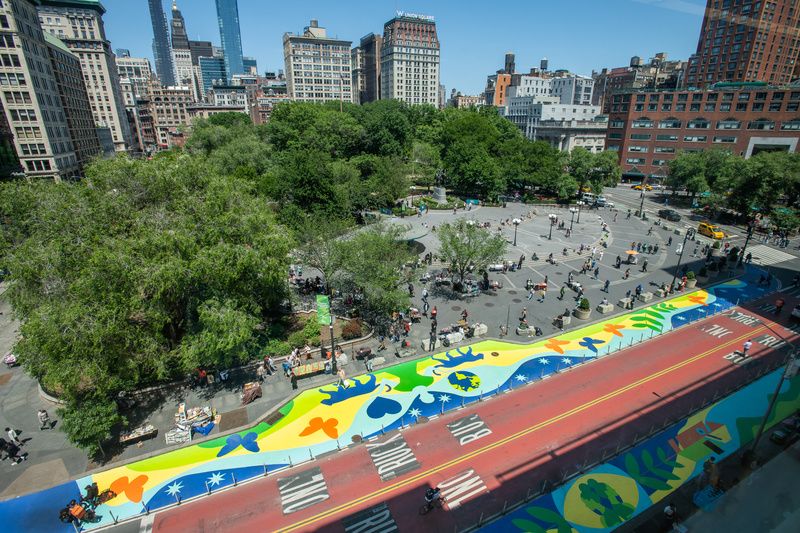 Union Square Street Mural