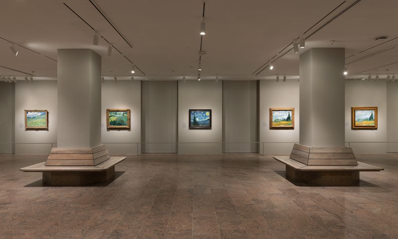 Cypress Exhibit of Van Gogh paintings at The Met