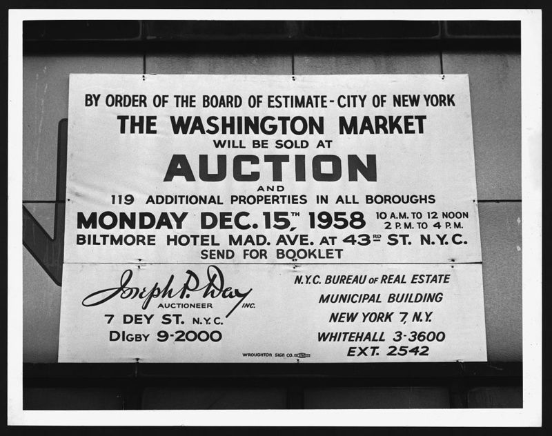 Auction Sign