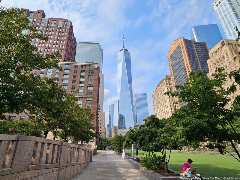 Battery Park City view of One World Trade