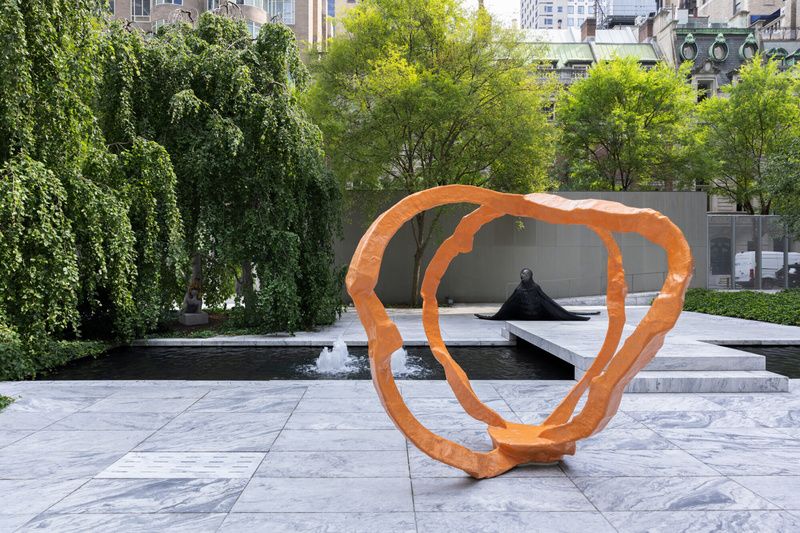 Orange Sculpture