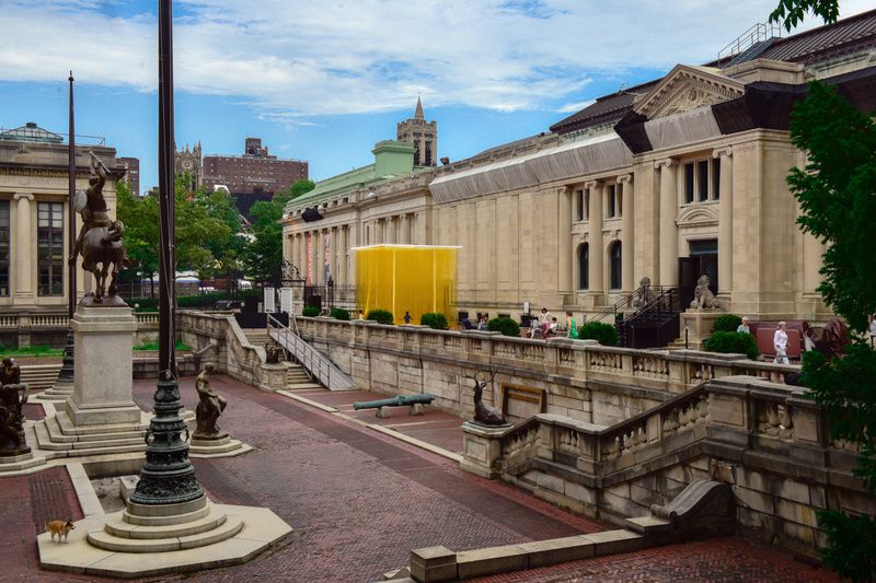 Jesús Rafael Soto sculpture at the Hispanic Society Museum