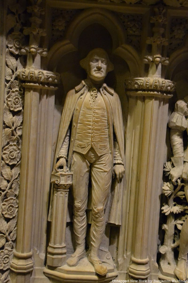 George Washington Statue in St. John the Divine