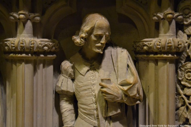 Statue in St. John the Divine