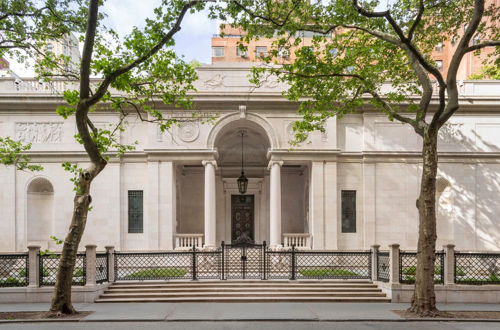 Morgan Library garden