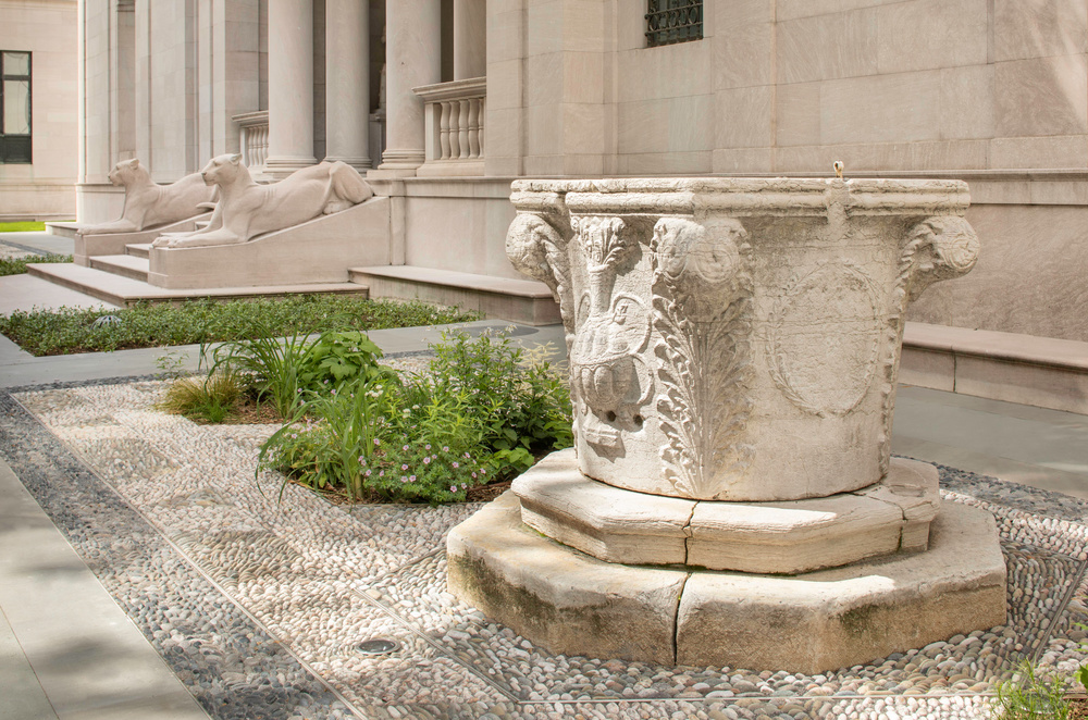 Morgan Library Garden