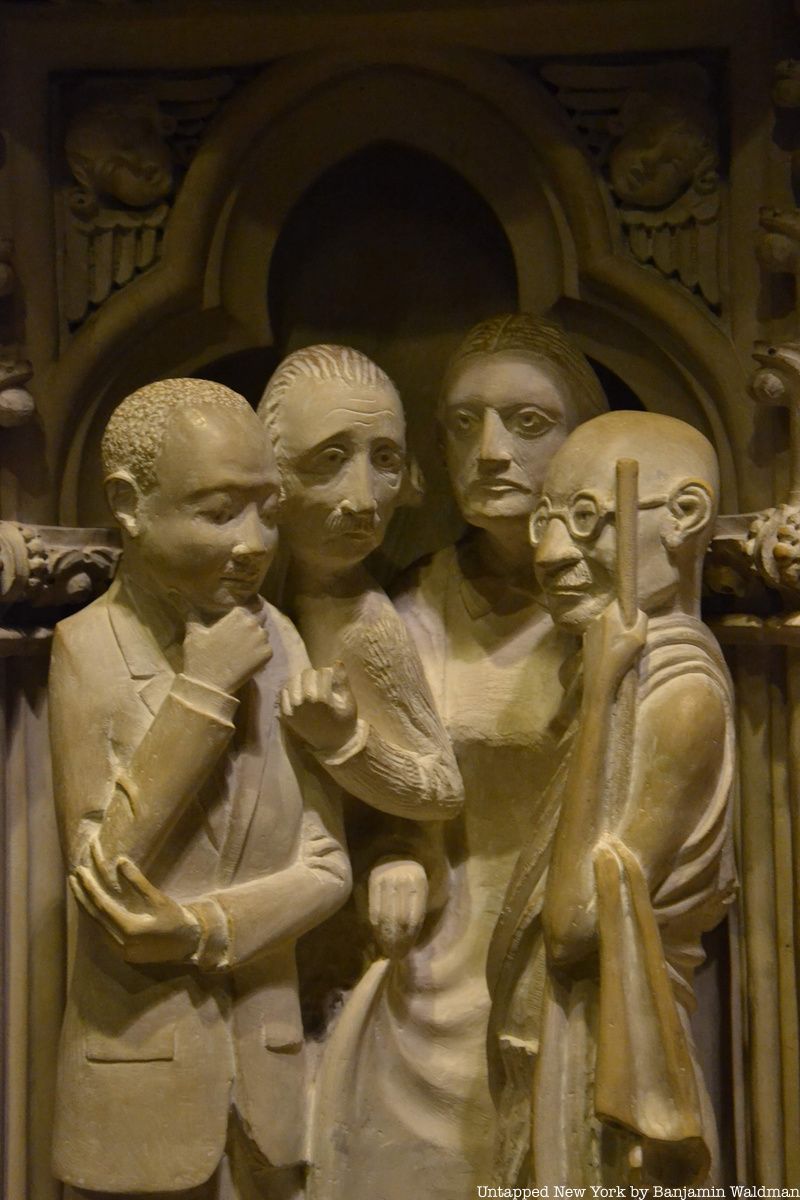 Statue in St. John the Divine