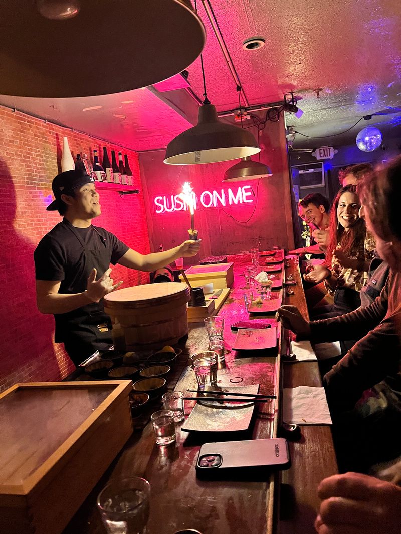 Sushi On Me, hidden bar in Queens