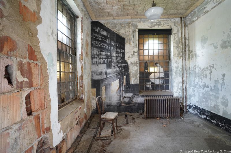 Lab at Ellis Island Hospital