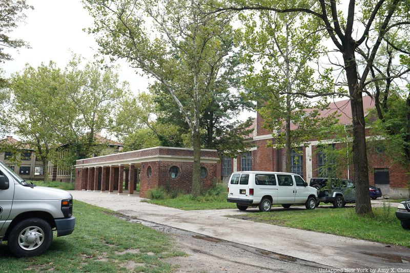 Recreation Pavilion on Ellis Island