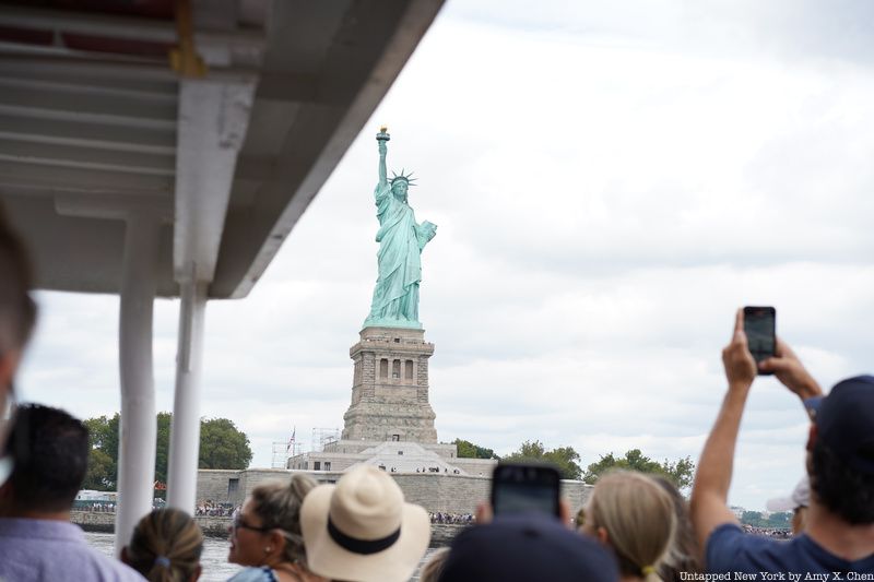 Statue of Liberty as seen from the ferry