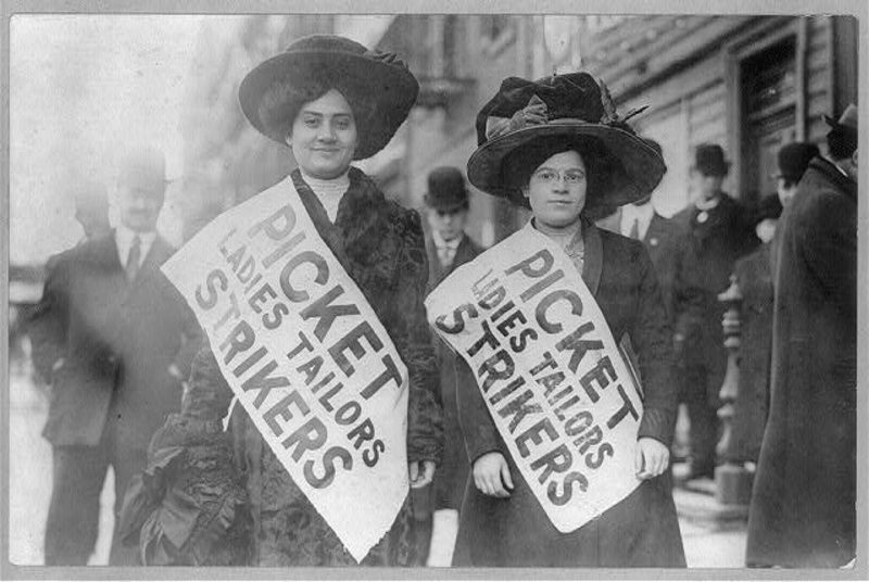 NYC strike led by garment workers