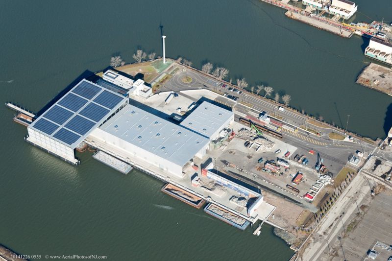 overhead shot of the  South Brooklyn Marine Terminal