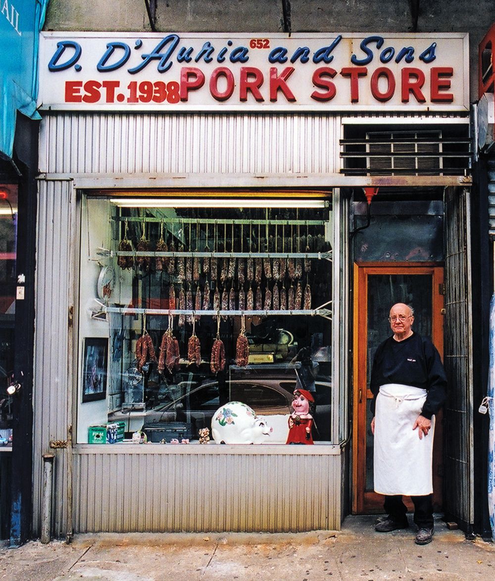 D. D'Auria Pork Store in the bronx, a lost mom and pop shop