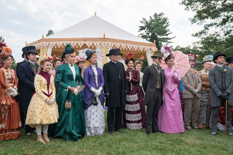 Botanical Garden scene in The Gilded Age on HBO