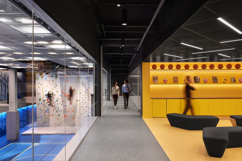 Seagram Building playground, one of Archtober's Building of the Day tours