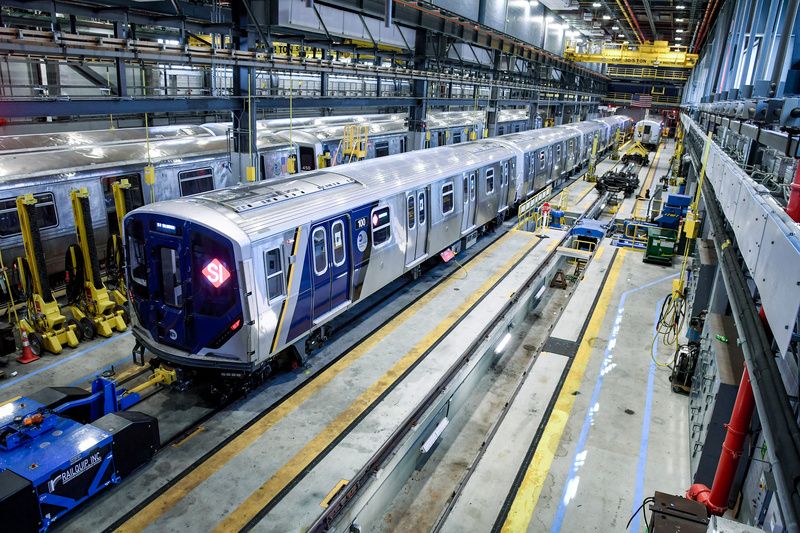 Staten Island railway car