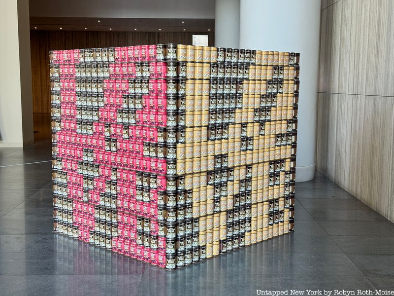 canstruction sculpture