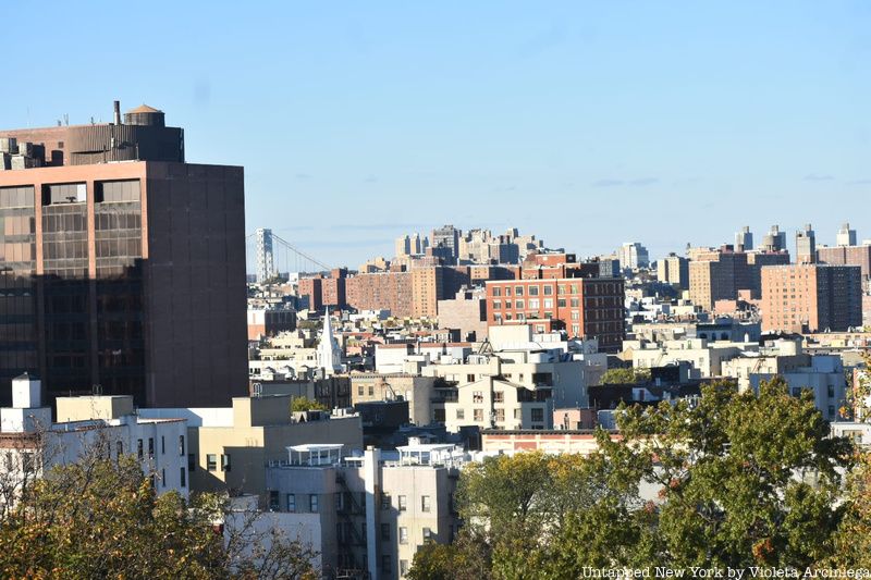 George Washington Bridge in the distance