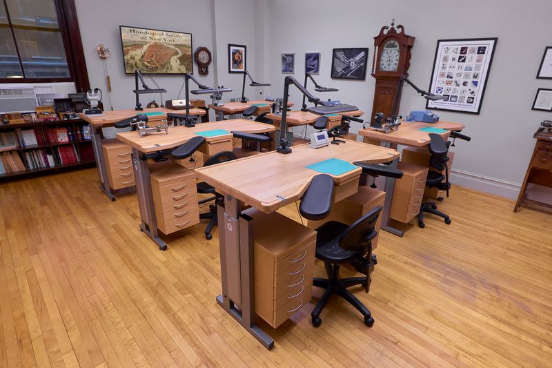 Horological society classroom