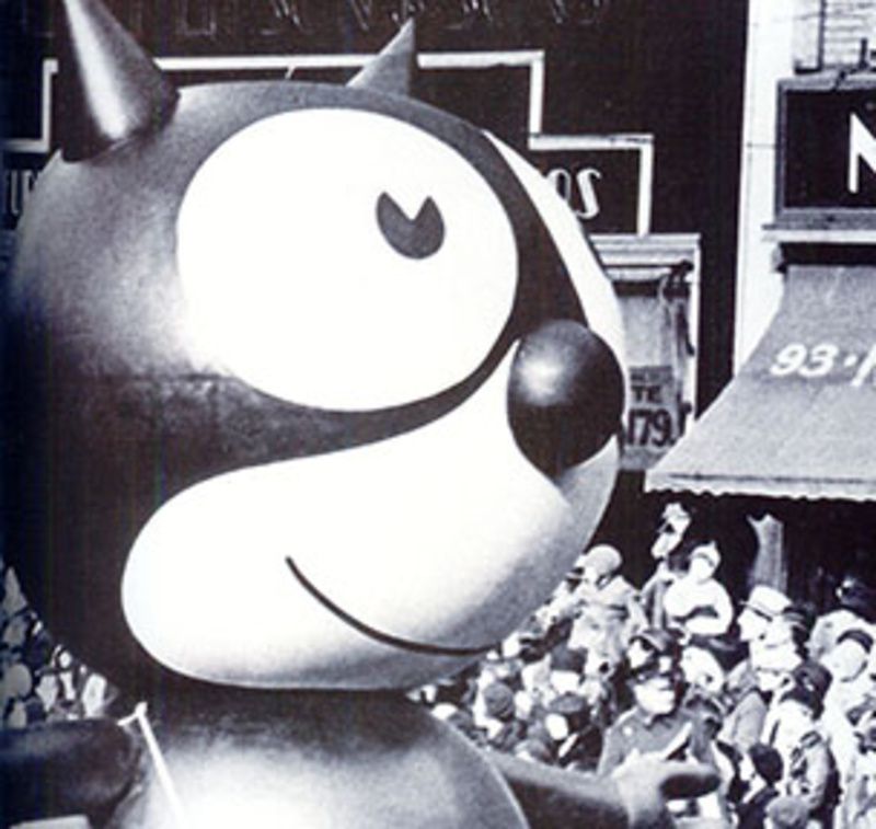 Felix the Cat, one of the first Thanksgiving Day parade balloons