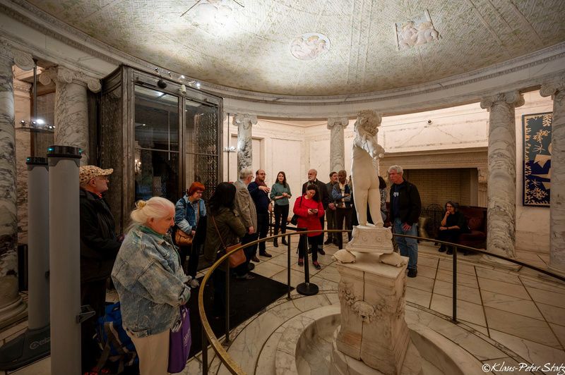 Marble Rotunda at Villa Albertine