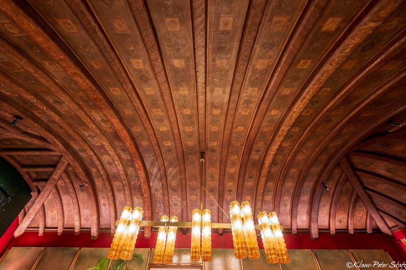 Atelier Albertine wooden ceiling