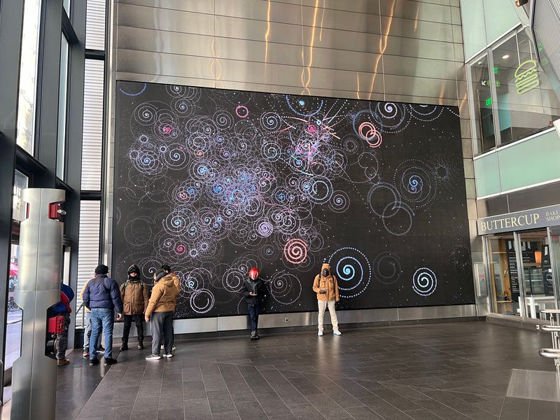 Infinite Orbits art installation