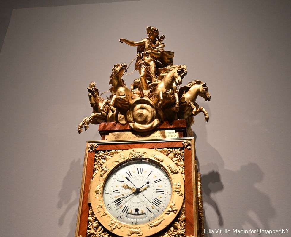 Clock at Frick Madison