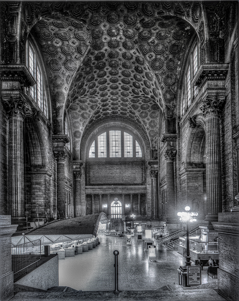 Penn Station Waiting Room. Photograph by Norman McGrath. 