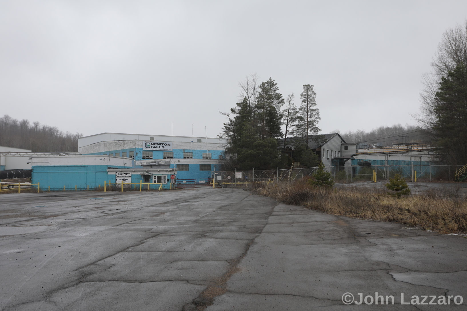 Newton Falls paper mill abandoned building