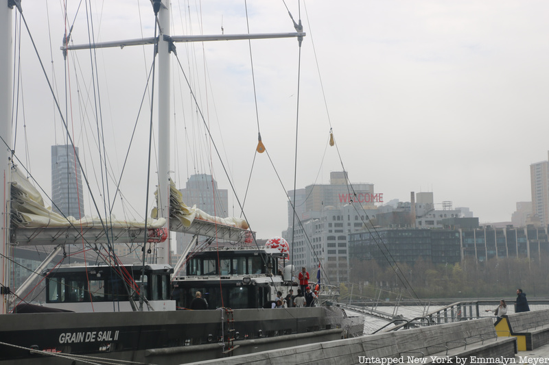 The Grain de Sail ll in New York City.