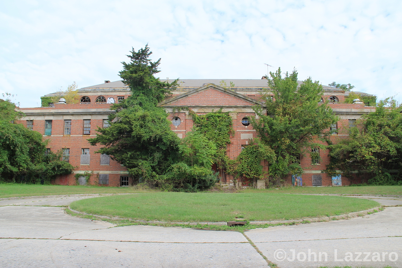 front of Kings Park building today