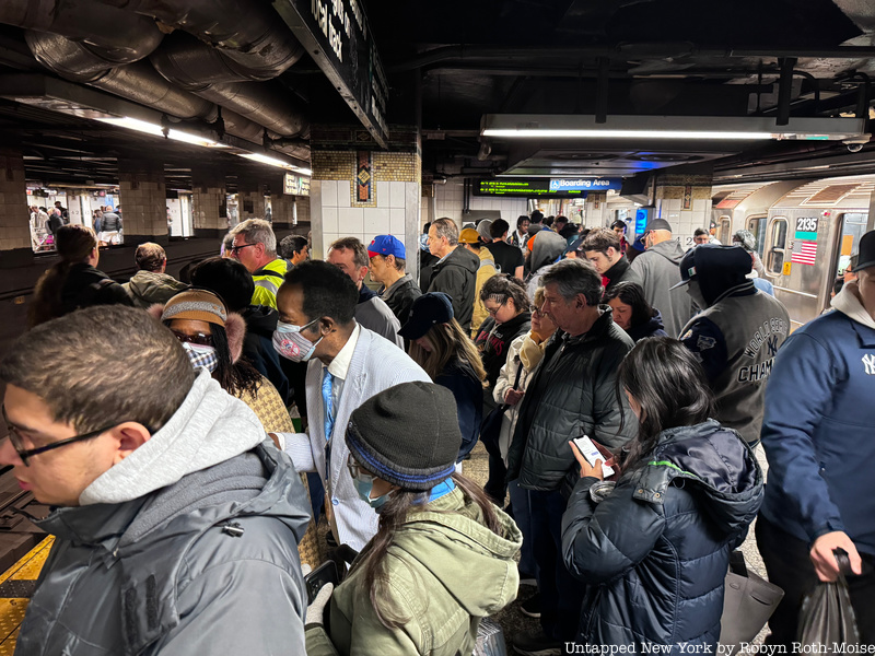 Yankee opening day crowd