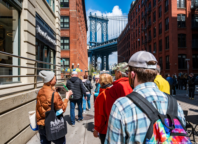 Tour Group in DUMBO