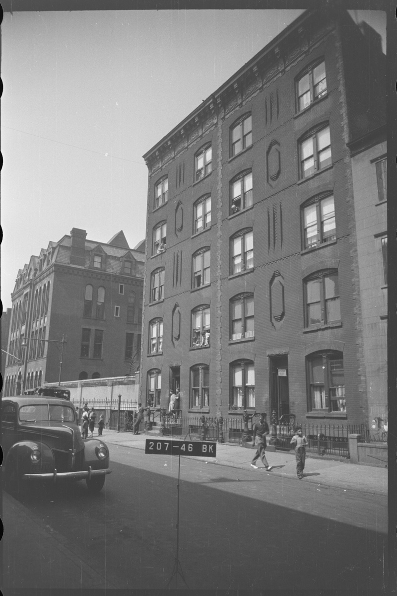 1940s tax photo of Poplar Street