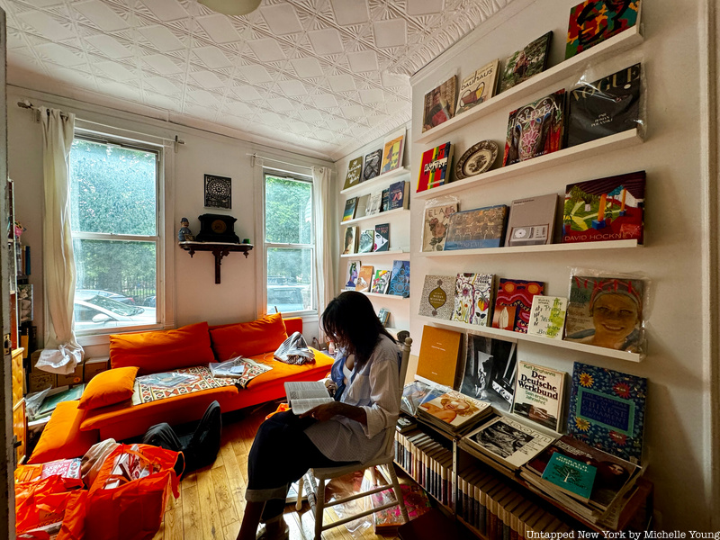 Living Room at High Valley Books