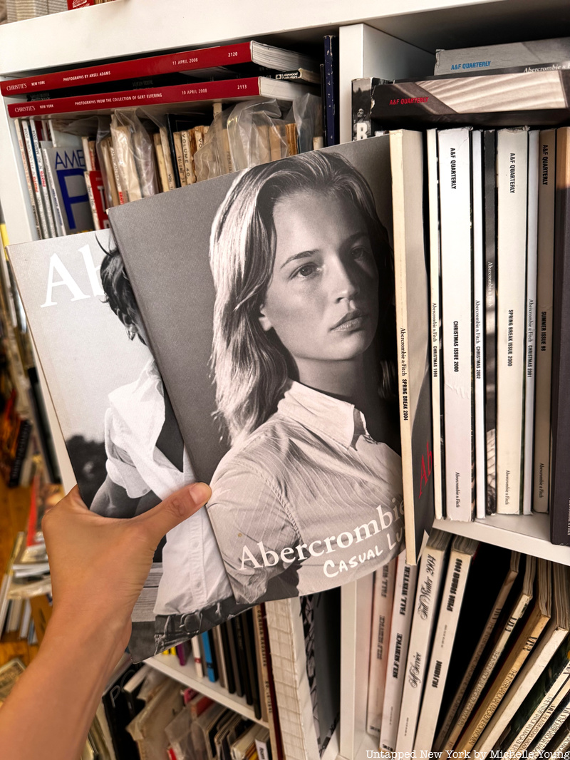 Abecrombie and Fith magazine at high Valley Books