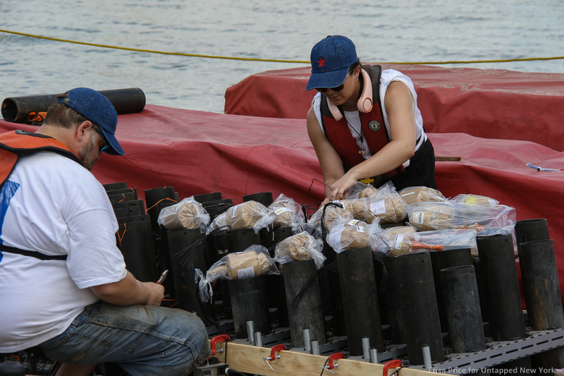 Macy's July 4th Fireworks prep