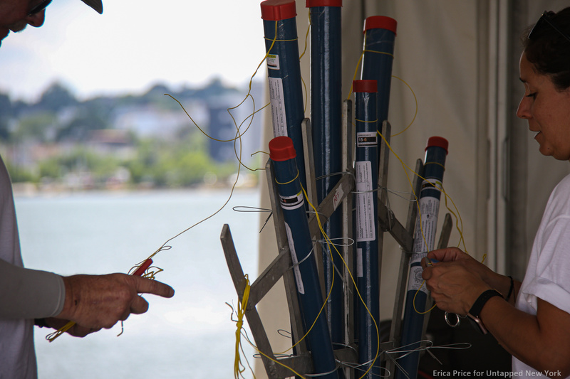 Macy's July 4th Fireworks prep