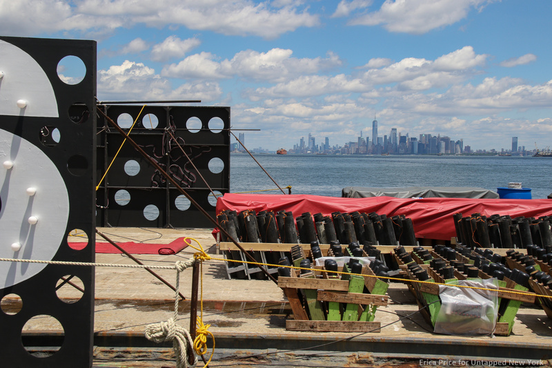 Macy's July 4th Fireworks prep