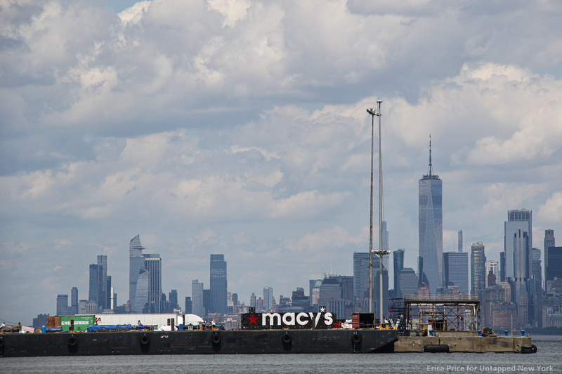 Macy's July 4th Fireworks prep